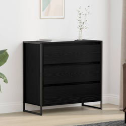 Kreveta Crni hrast 79 x 36 x 75.5 cm Konstruirano drvo