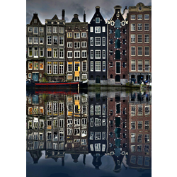 Enjoy - Puzzle Hiše v Amsterdamu - 1 000 kosov