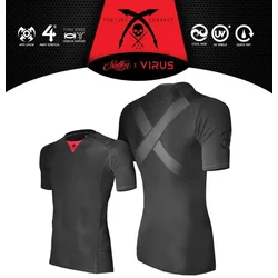 Hardcore majica moška - VIRUSxSULLEN POSTURE CORRECT - SULLEN - SCM0042_BK