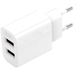 XO L109 Dual USB 2.4A Charger + Type-C cable
