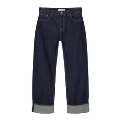 Pull&Bear Kavbojke temno modra