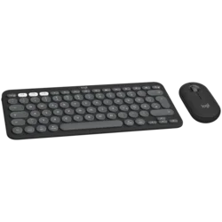 LOGITECH Pebble 2 for MAC Bluetooth Keyboard Combo - TONAL GRAPHITE - US INTL