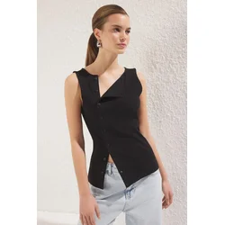 Trendyol Milla Ženska bluza, Crna