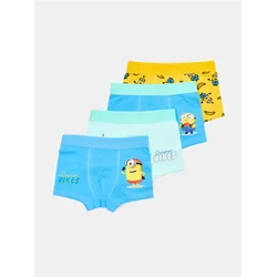 Sinsay - Pamučne bokserice 4 pack Minions - plava