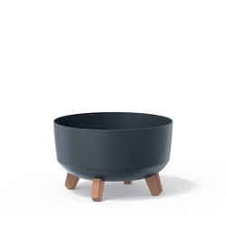 Gracia Dekorativna saksija Low Eco Wood L300LW, Antracit