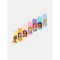 Sinsay - Čarape sa metalizovanom niti Disney Princess 7 pack - šareno