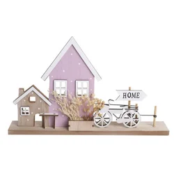 Figura drvena kućica home ( 065523 )