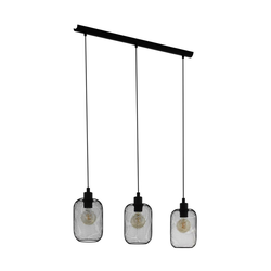 Eglo 43333 - Luster na sajli WRINGTON 3xE27/60W/230V