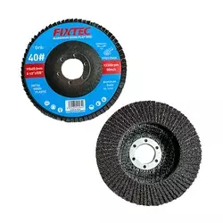 Fixtec Aluminijum oksid brusni flap disk, 100x16mm P60