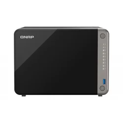 QNAP TS-AI642-8G NAS Tower, 6 disk bays, 8-core ARM Cortex 64-bit Processor ( 4-core Cortex-A76 2.2 GHz + 4-core Cortex-A55 1.8 GHz )