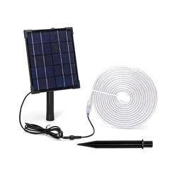 Aigostar - LED RGB prigušiva solarna traka LED/5W/3,2V 5+2m IP65 + daljinski upravljač