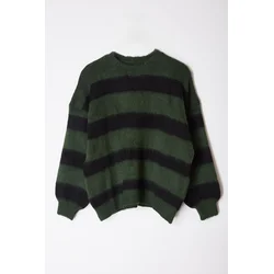 Trendyol Green Extra Wide Knit Sweater
