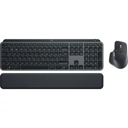 Logitech MX Keys S Combo tipkovnica Miška vključena Pisarna Brezžični RF + bluetooth QWERTY Angleški (britanski) Grafit