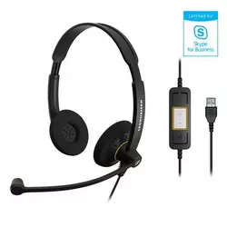 SENNHEISER slušalke SC 60 USB ML, črne