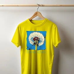 Camiseta Majica sa štampanim printom Cam 967A, Muška, Žuta