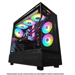 VIP Gaming Zen XR računar - Ryzen 7 9800X3D, AIO 360 ARGB, RX 9060 XT 16GB, DDR5 16GB, 1TB SSD, B850, 750W GOLD, XR, Win11