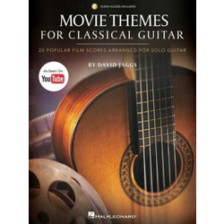 MOVIE THEMES FOR CLASSICAL GUITAR + AUDIO ACCESS