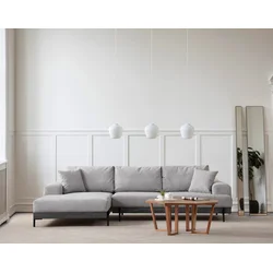 Atelier del Sofa Ugaona garnitura Eti 98x78x170cm Siva