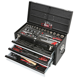 KS Tools sanduk za alat sa 1/4+1/2 CHROMEplus i GEARplus univerzalnim setom alata, 99-delni 918.0100