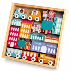 Janod Kubix City- set od 20 elemenata J08071