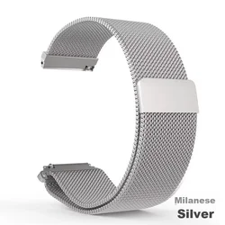 Chensong Zamenska narukvica za pametni sat za Xiaomi Watch S5/5/S4/S1Pro/S2/S3/S4 Sport, Srebrna