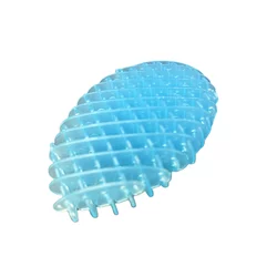 shumee Fidget igrača Modra, Prozorna, Antistresna, Barvita, Prilagodljiva, 5 cm