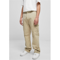 Straight Leg Cargo Pants Sand