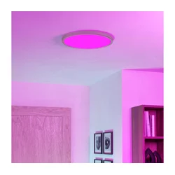 Eglo 901421-LED RGBW stropno kupatilsko svetlo FUEVA-Z LED/17,5W/230V prečnik 38,9 cm IP44 hrom