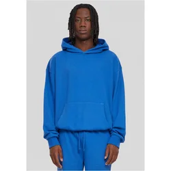 Mens Light Terry Hoody Sweatshirt - Blue