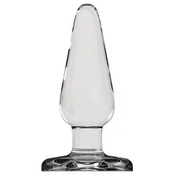 Plug & Play Butt Plug Basic 5 Inch Glass