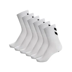 Hummel čarape hmlChevron 6 pari unisex, bele