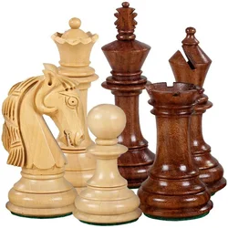 Šahovske figure Colombian Acacia/Boxwood 4