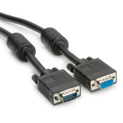 ROLINE kabel VGA Quality + DDC 15M/F, 10 m