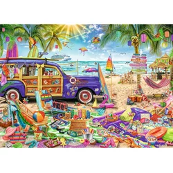 Trefl Puzzle Tropske počitnice 2000 kosov