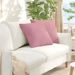 Jastučići za sofu 2 pcs Ružičasta 50 x 50 cm Kordura tekstil