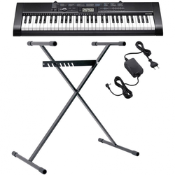 Casio klaviatura Casio CTK-1200SET vsebuje polnilec in stativ