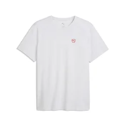 PUMA Essentials Elevated Tee Men, Puma, White Glow Heather, S