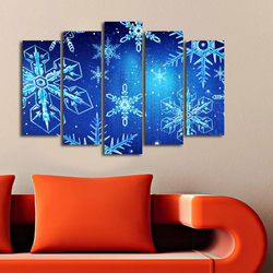 WALLXPERT Dekorativne slike 5PATNOEL 9