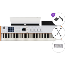 Arturia KeyLab 88 mk3 SET MIDI keyboard White