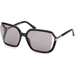 TOM FORD Ženske naočare za sunce Solange-02 0FT1089 01C60, Crne