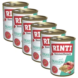 RINTI v pločevinki z vampi 6 x 400 g
