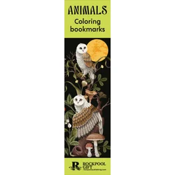 Animals Coloring Bookmarks