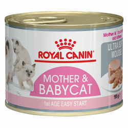 ROYAL CANIN FHN Baby Cat, konzerva za mačiće do 4 mjeseca, potpuna i uravnotežena hrana za mačke, mousse, 12x195 g