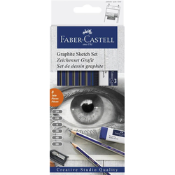 FABER-CASTELL Grafitne olovke set za skiciranje 1/6