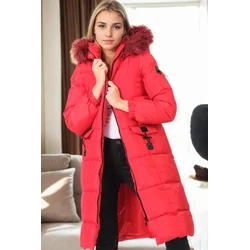 Z9706 DEWBERRY WOMENS JACKET-RED