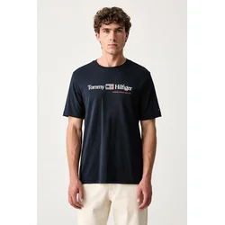 Tommy Hilfiger kratka majica moška bombažna