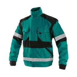 Canis Radna bluza luxy bright zeleno-crna vel.48 ( 66762 )