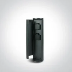 STUPIĆ S UTIČNICAMA LED 2x1000w/220V ANTRACIT IP44