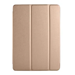 Maska na preklop Tablet Stripes za Samsung Tab A9 Plus/ X210, Roze-zlatna