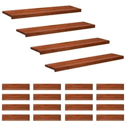 Vidaxl Stopnice 20 kos 120 x 30 x 2 cm Rjava Trda bukovina